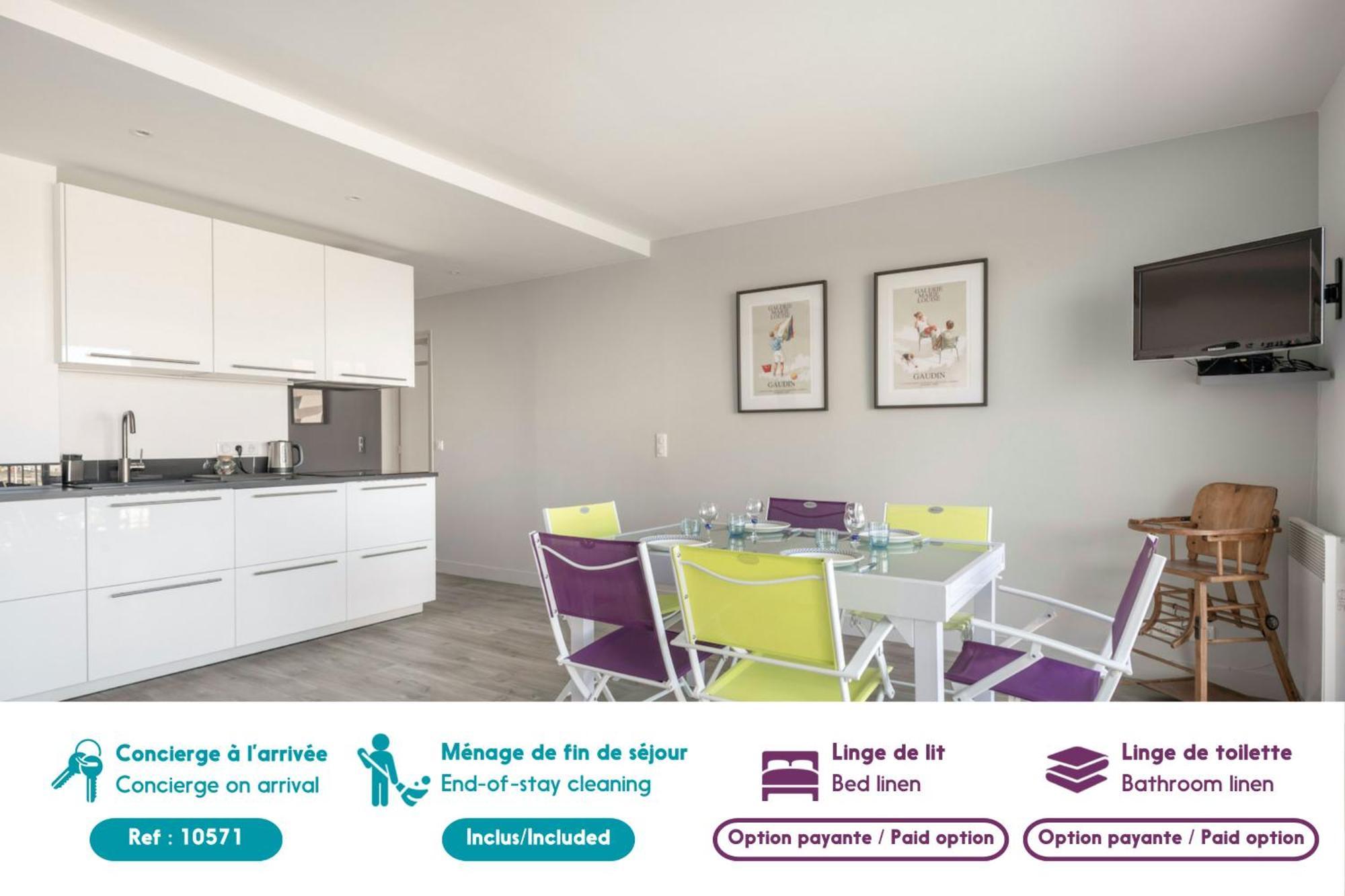 Appartement Pour 4 Avec Vue Sur La Marina Pornichet Εξωτερικό φωτογραφία